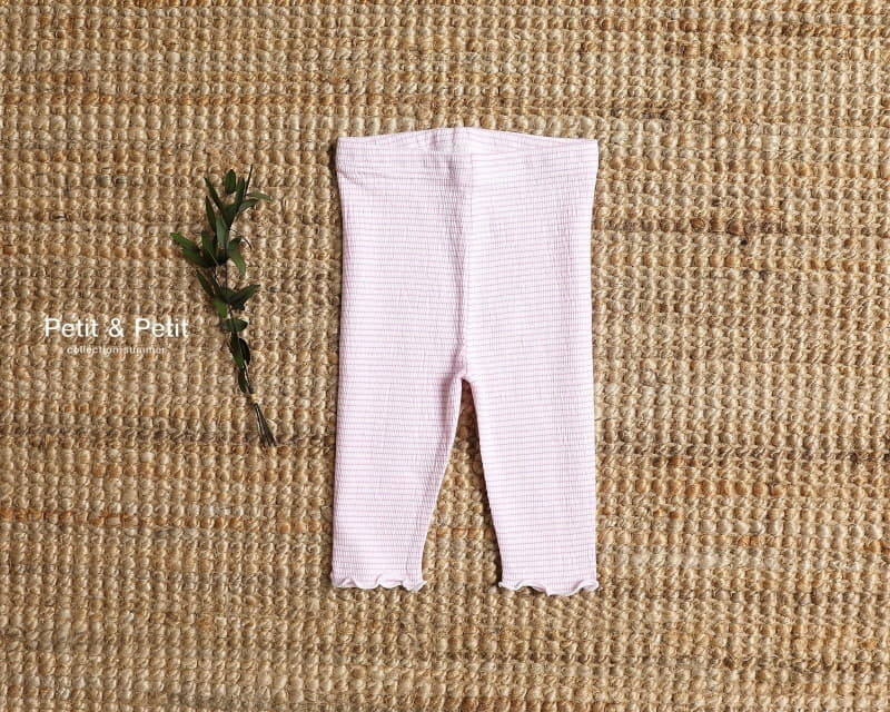 Petit & Petit - Korean Children Fashion - #childofig - Stripes Leggings - 4