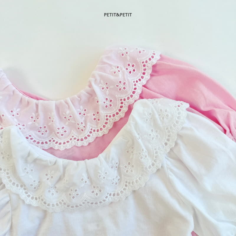 Petit & Petit - Korean Children Fashion - #childrensboutique - Pure Lace Tee