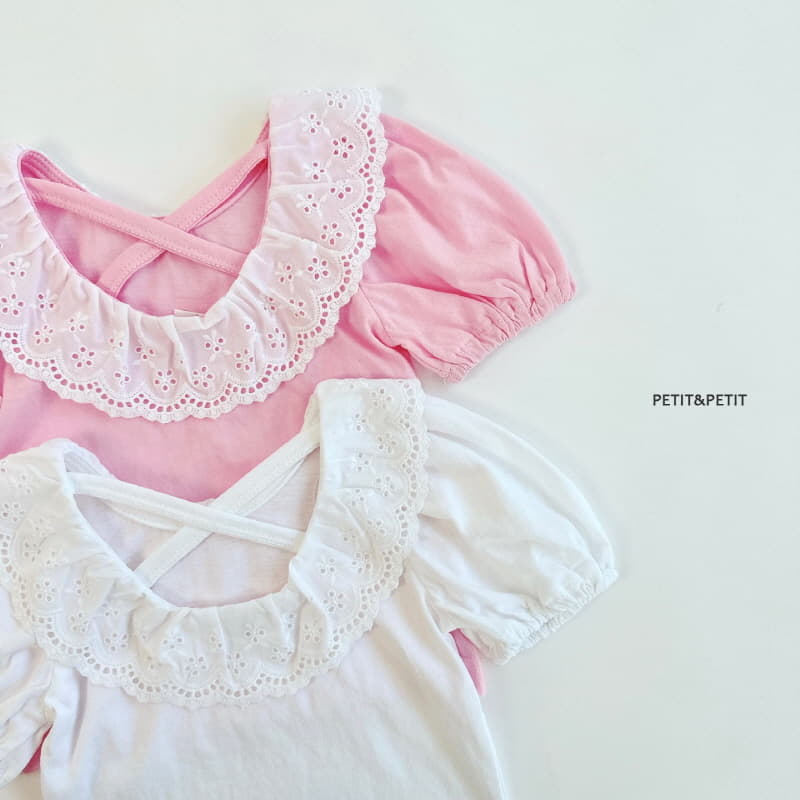 Petit & Petit - Korean Children Fashion - #designkidswear - Pure Lace Tee - 2