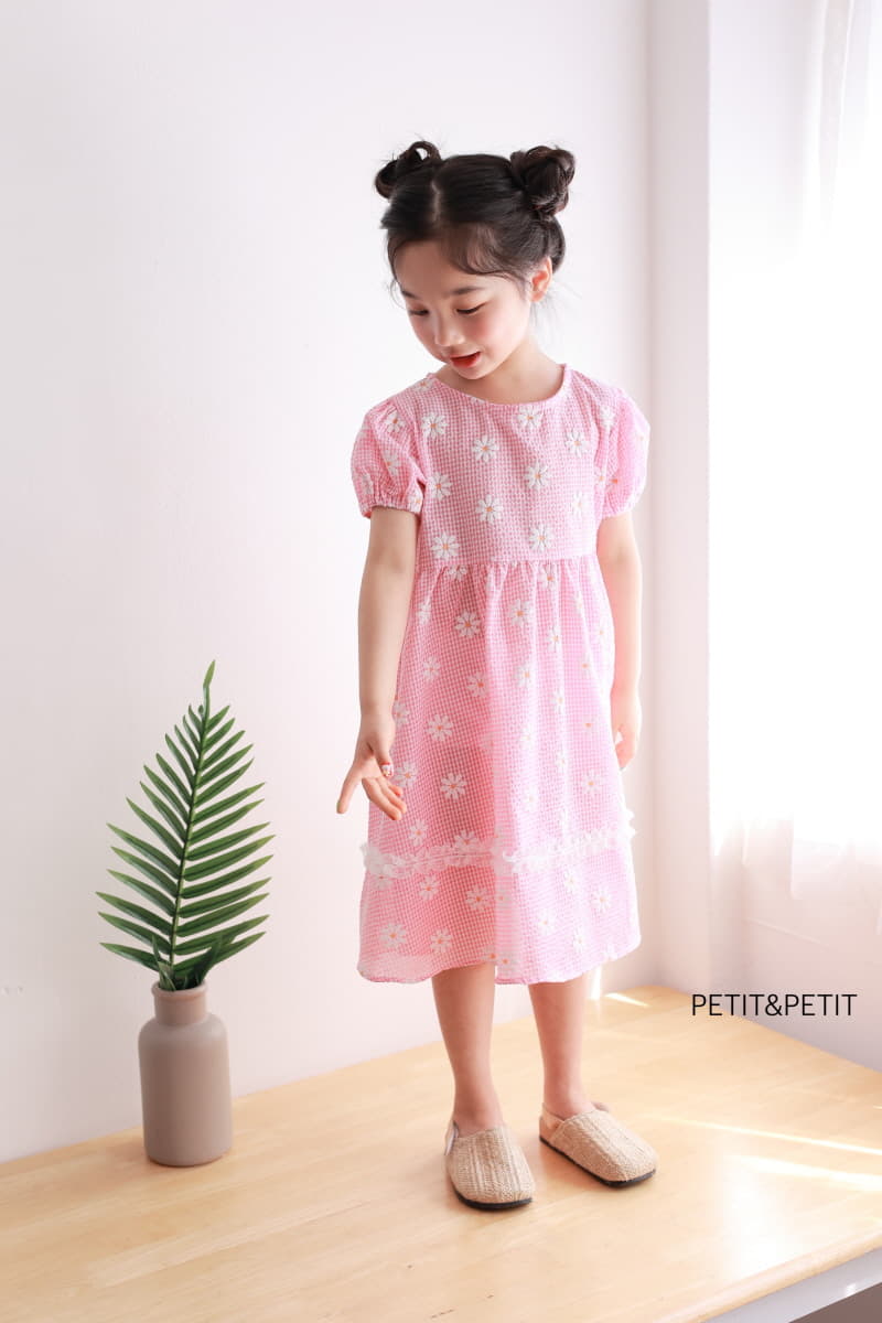 Petit & Petit - Korean Children Fashion - #designkidswear - Sugar Check One-piece - 2