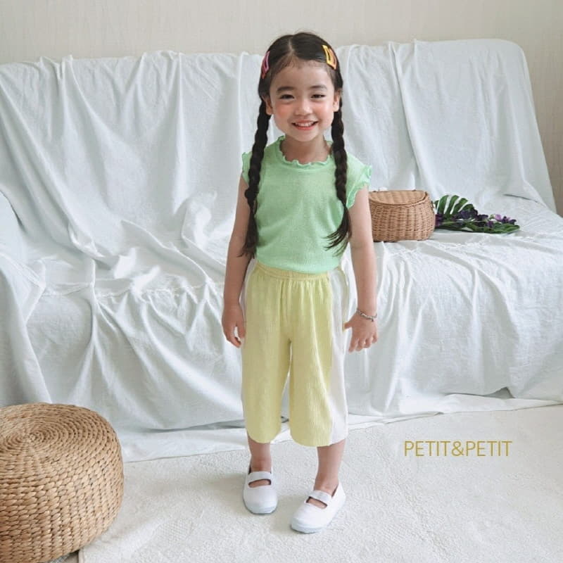 Petit & Petit - Korean Children Fashion - #designkidswear - Terry Sleeveless Tee - 5