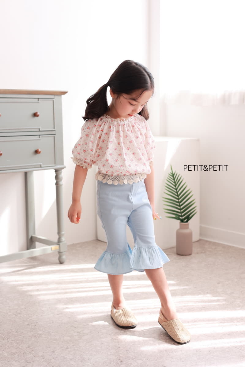 Petit & Petit - Korean Children Fashion - #designkidswear - Frill Jeans - 4