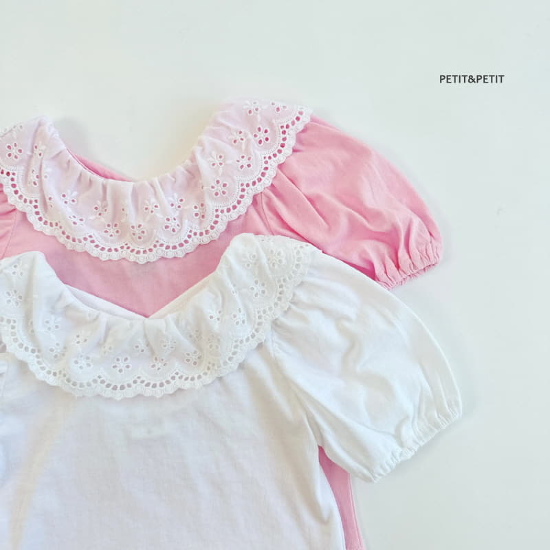 Petit & Petit - Korean Children Fashion - #discoveringself - Pure Lace Tee - 3