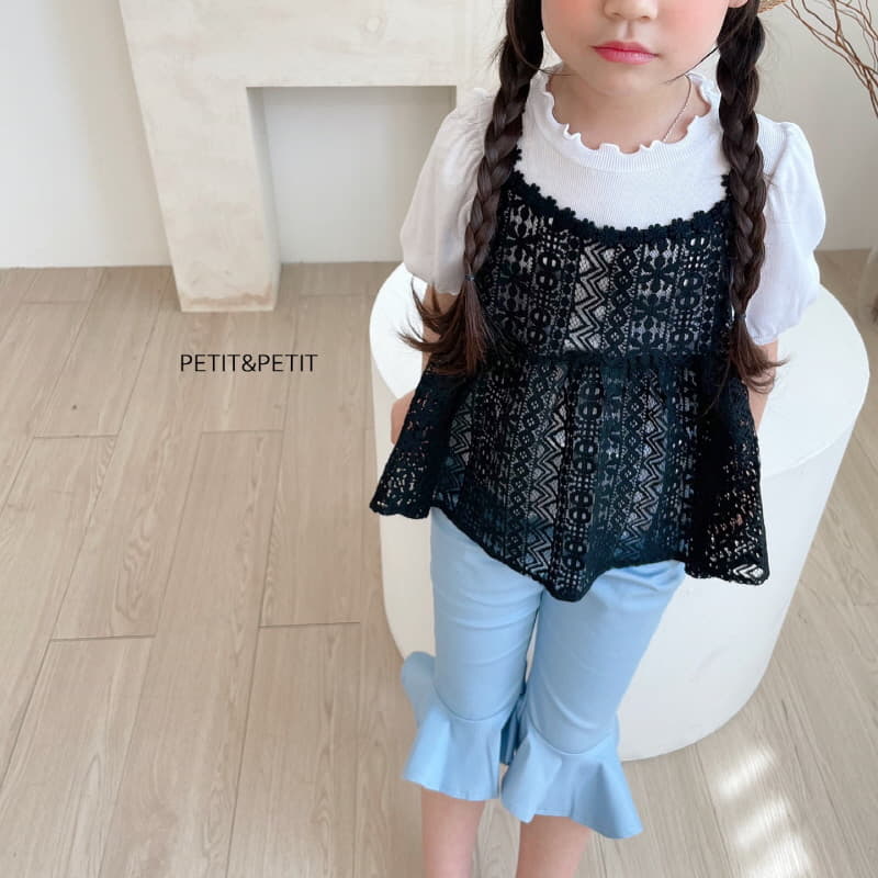 Petit & Petit - Korean Children Fashion - #designkidswear - Lace Bustier - 4