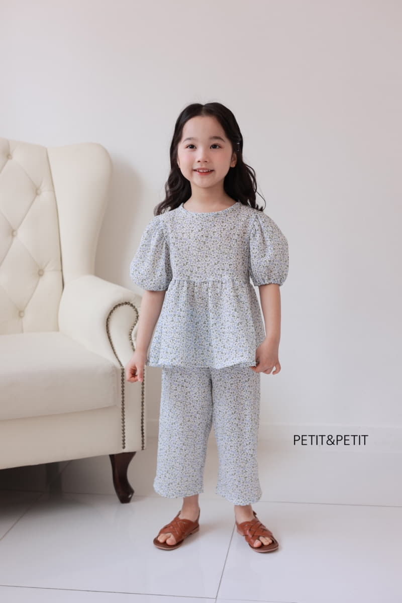 Petit & Petit - Korean Children Fashion - #discoveringself - Daisy Top Bottom Set - 10