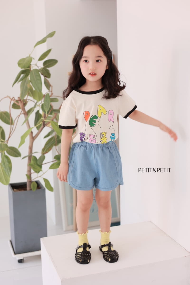 Petit & Petit - Korean Children Fashion - #discoveringself - Denim Piping Pants - 9