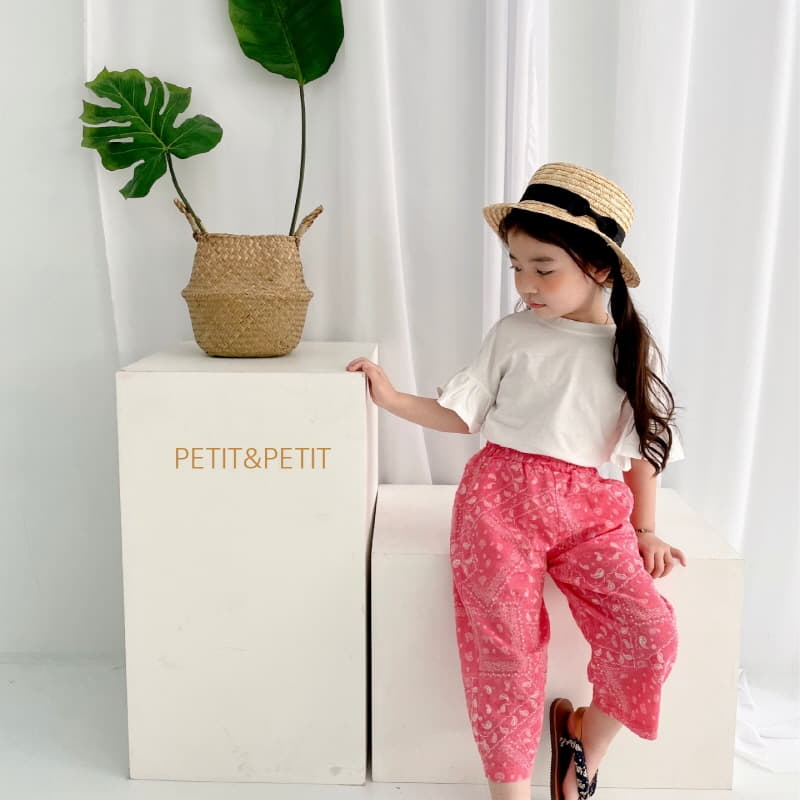 Petit & Petit - Korean Children Fashion - #fashionkids - Frill Tee - 6