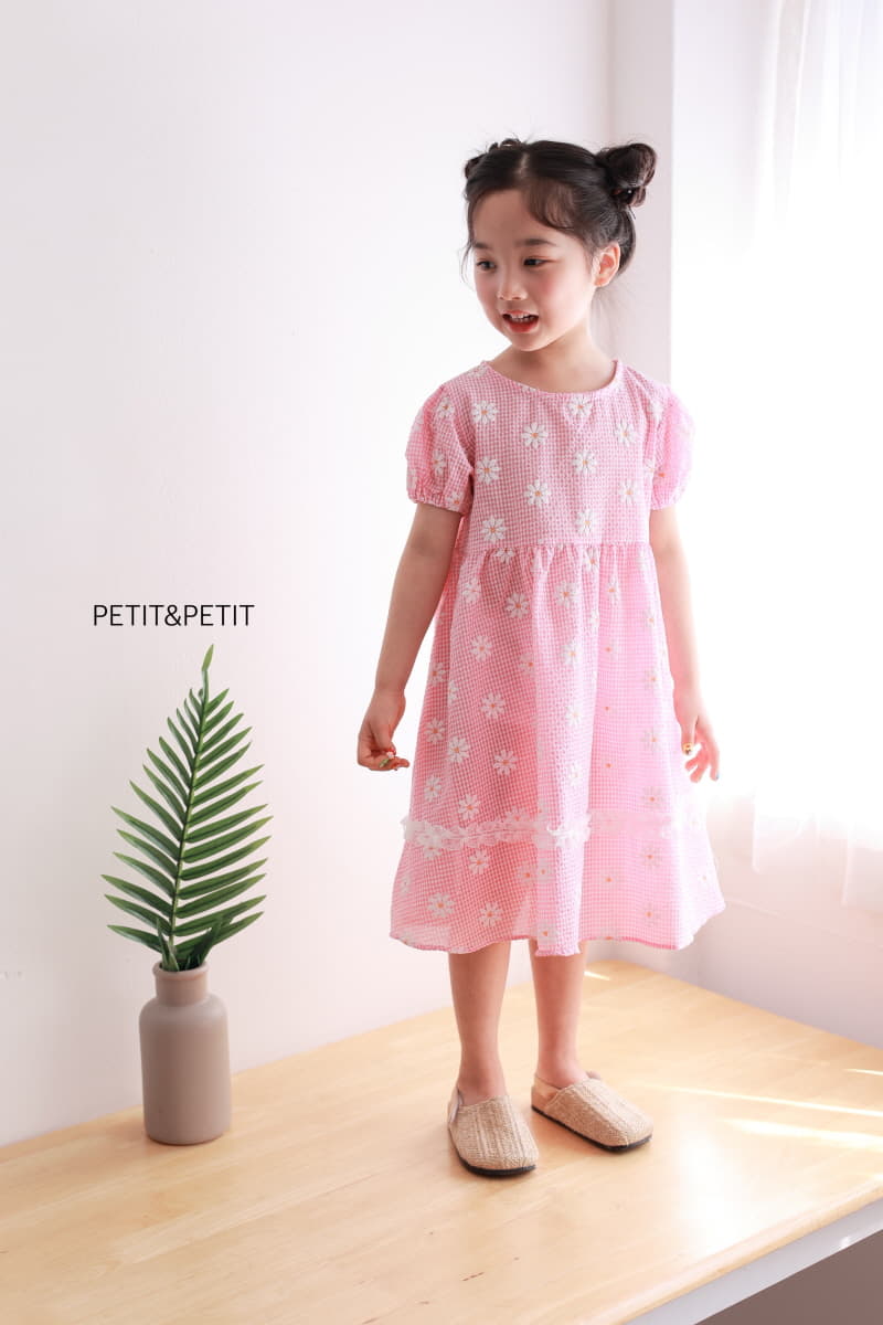 Petit & Petit - Korean Children Fashion - #discoveringself - Sugar Check One-piece - 4