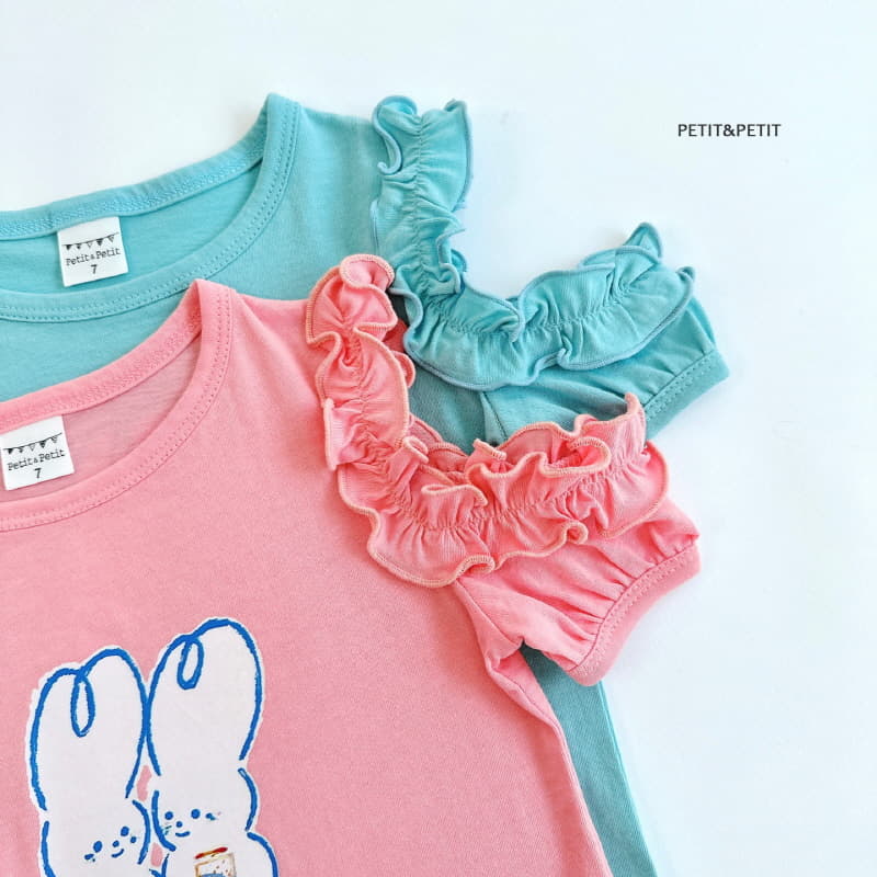 Petit & Petit - Korean Children Fashion - #fashionkids - Rabbit Slit Tee - 2