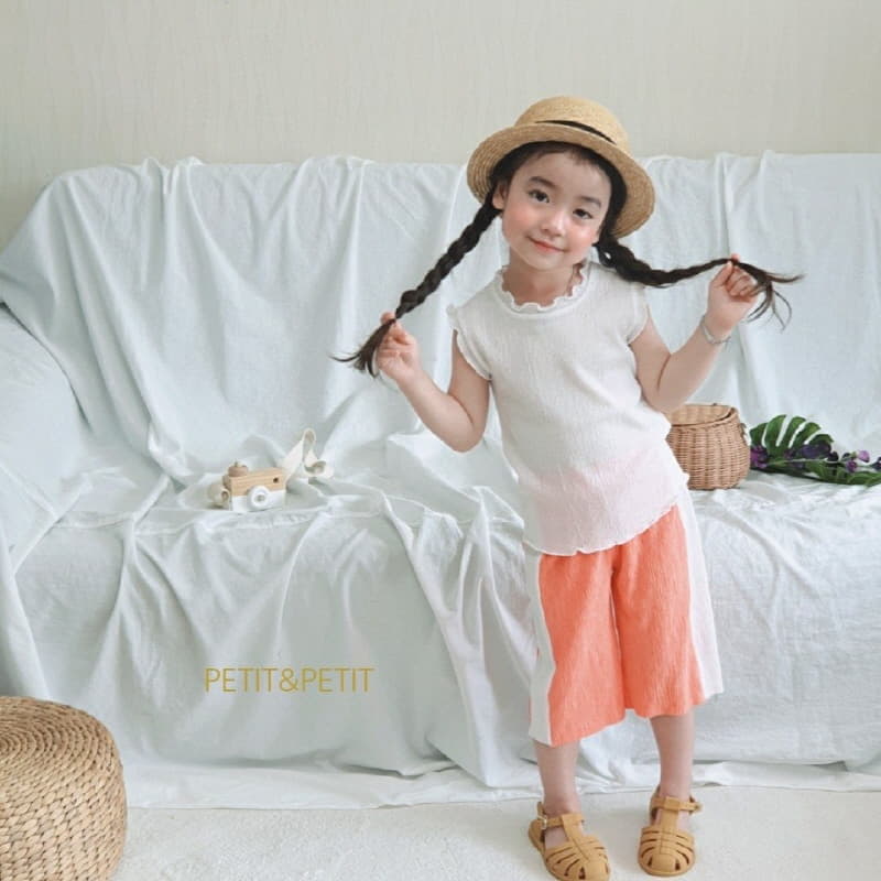 Petit & Petit - Korean Children Fashion - #fashionkids - Terry Sleeveless Tee - 7