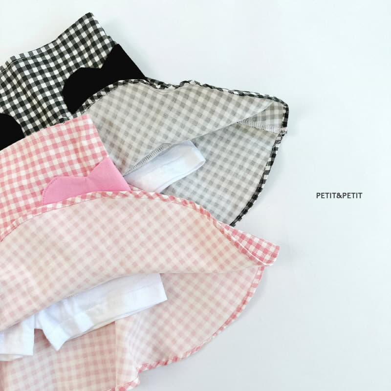 Petit & Petit - Korean Children Fashion - #kidsshorts - Check Heart Skirt - 2