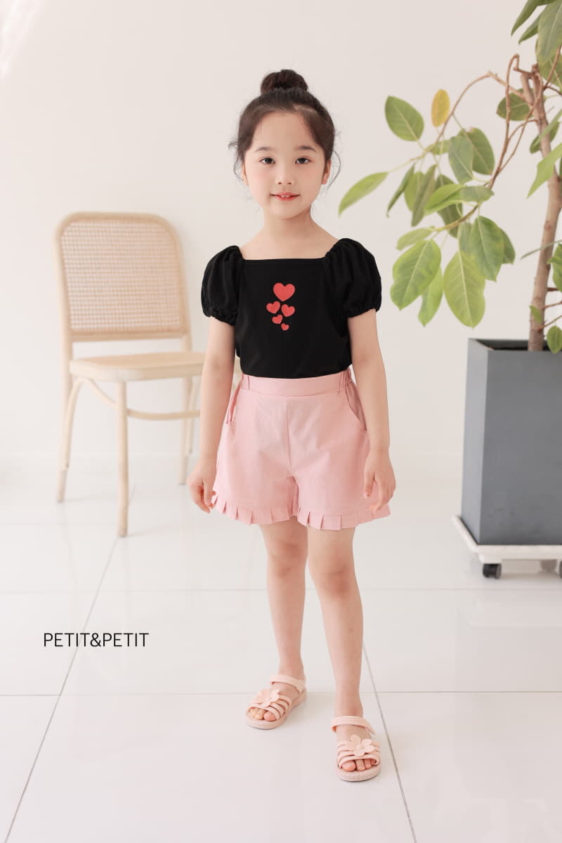 Petit & Petit - Korean Children Fashion - #kidsstore - heart Square Tee - 11