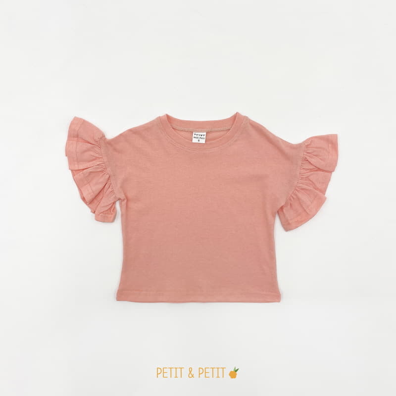 Petit & Petit - Korean Children Fashion - #kidzfashiontrend - Frill Tee - 9