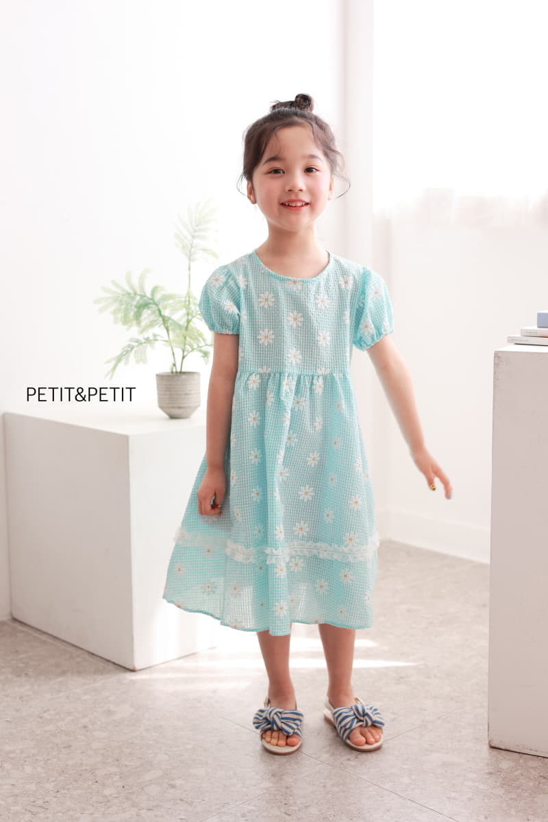 Petit & Petit - Korean Children Fashion - #kidzfashiontrend - Sugar Check One-piece - 7