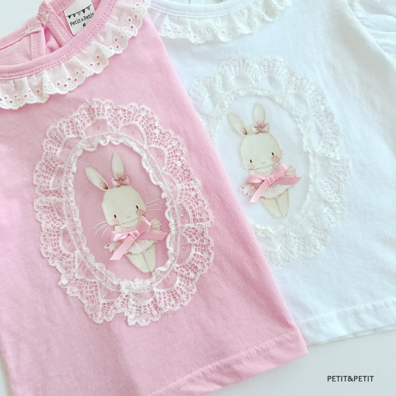 Petit & Petit - Korean Children Fashion - #kidzfashiontrend - Bellet Rabbit Tee - 2