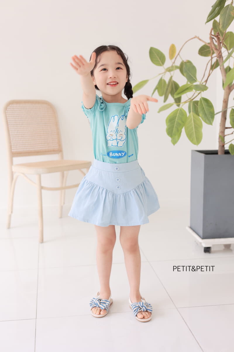 Petit & Petit - Korean Children Fashion - #kidzfashiontrend - Rabbit Slit Tee - 5