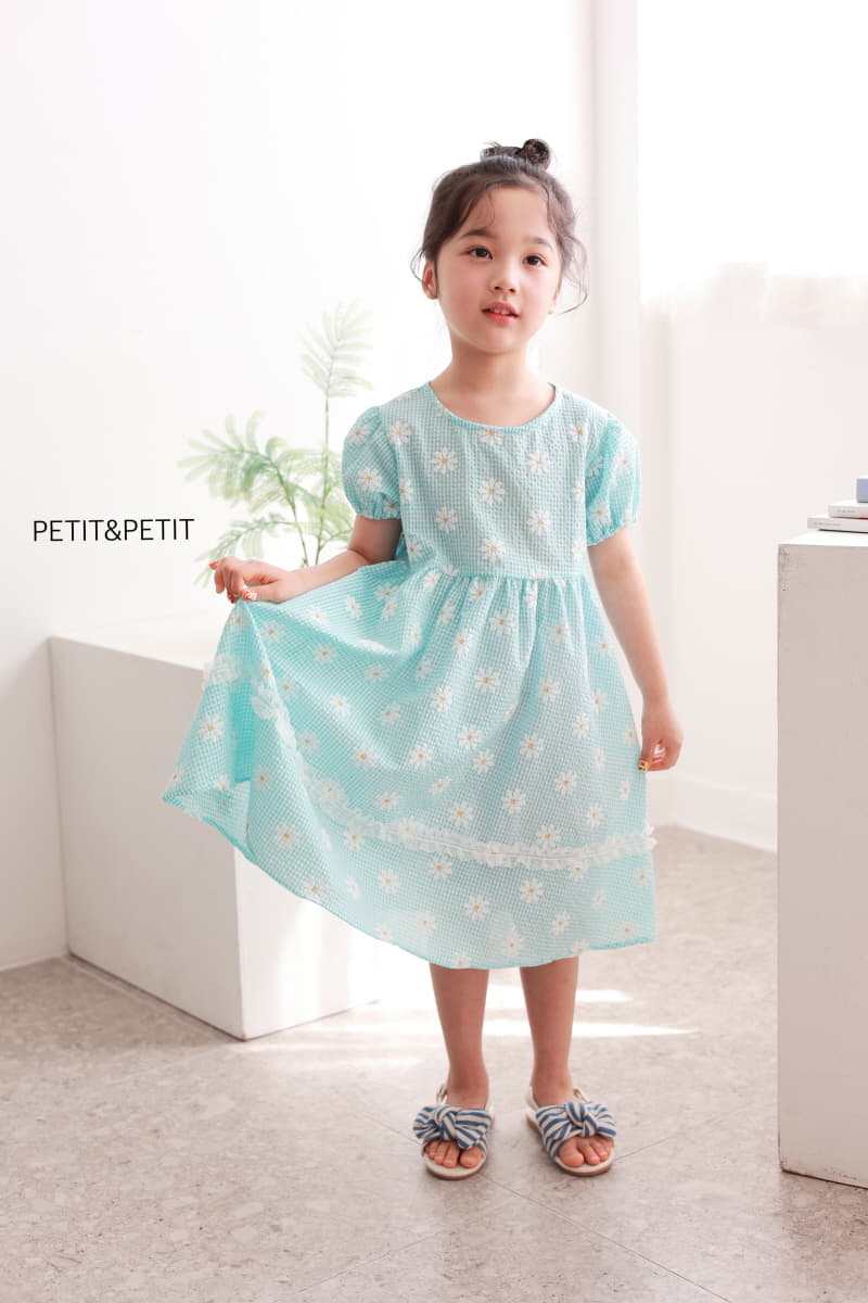 Petit & Petit - Korean Children Fashion - #littlefashionista - Sugar Check One-piece - 9