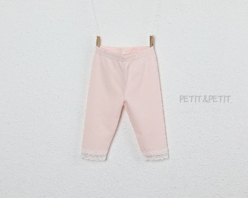 Petit & Petit - Korean Children Fashion - #littlefashionista - Muzi Lace Leggings - 2