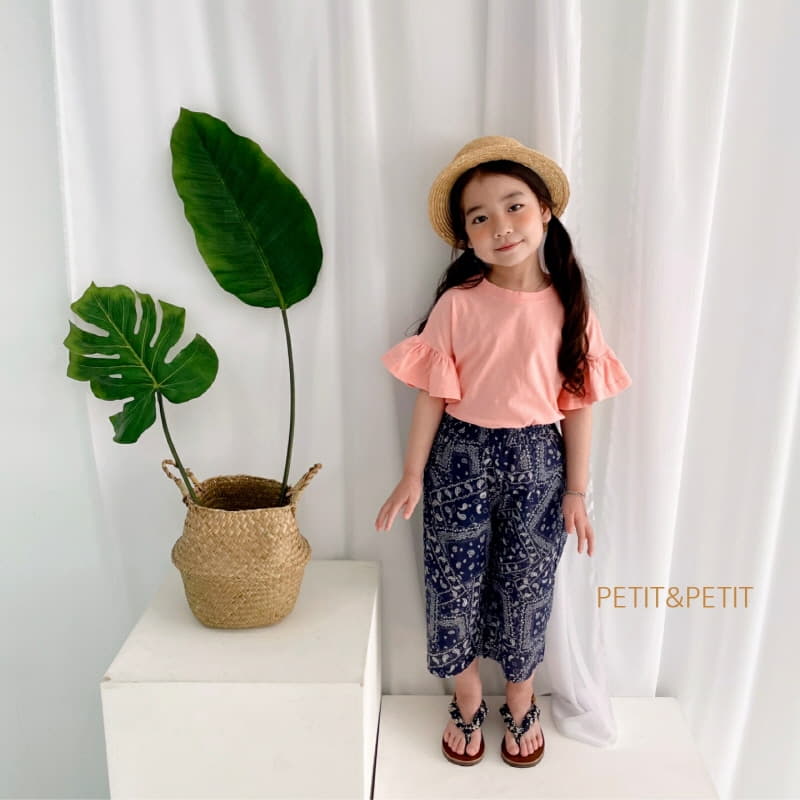 Petit & Petit - Korean Children Fashion - #magicofchildhood - Frill Tee - 12