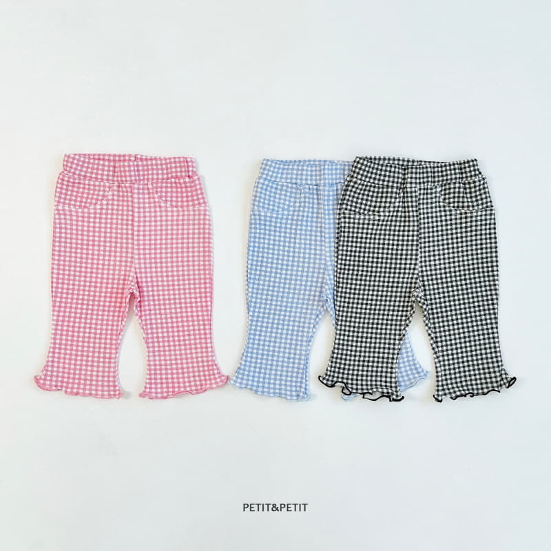 Petit & Petit - Korean Children Fashion - #magicofchildhood - Check Pants - 5