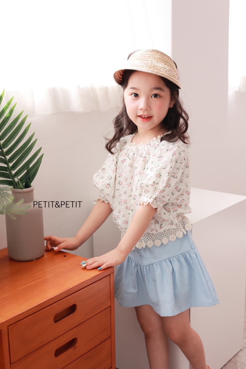 Petit & Petit - Korean Children Fashion - #magicofchildhood - Button Denim Skirt - 7