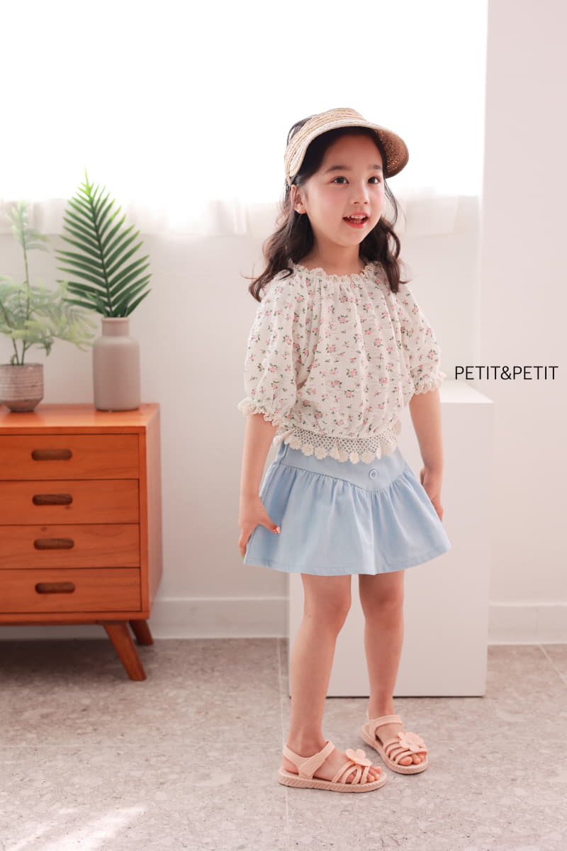 Petit & Petit - Korean Children Fashion - #magicofchildhood - Lace Blouse - 12