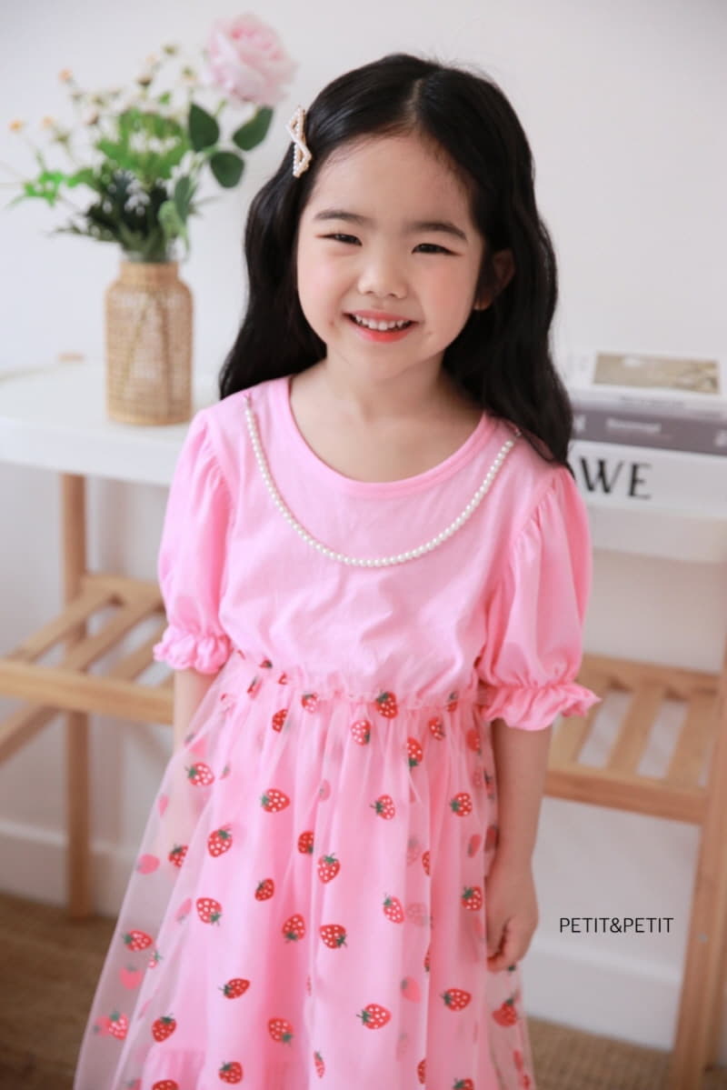 Petit & Petit - Korean Children Fashion - #magicofchildhood - Sweet Sha One-piece