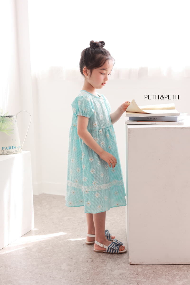 Petit & Petit - Korean Children Fashion - #minifashionista - Sugar Check One-piece - 11