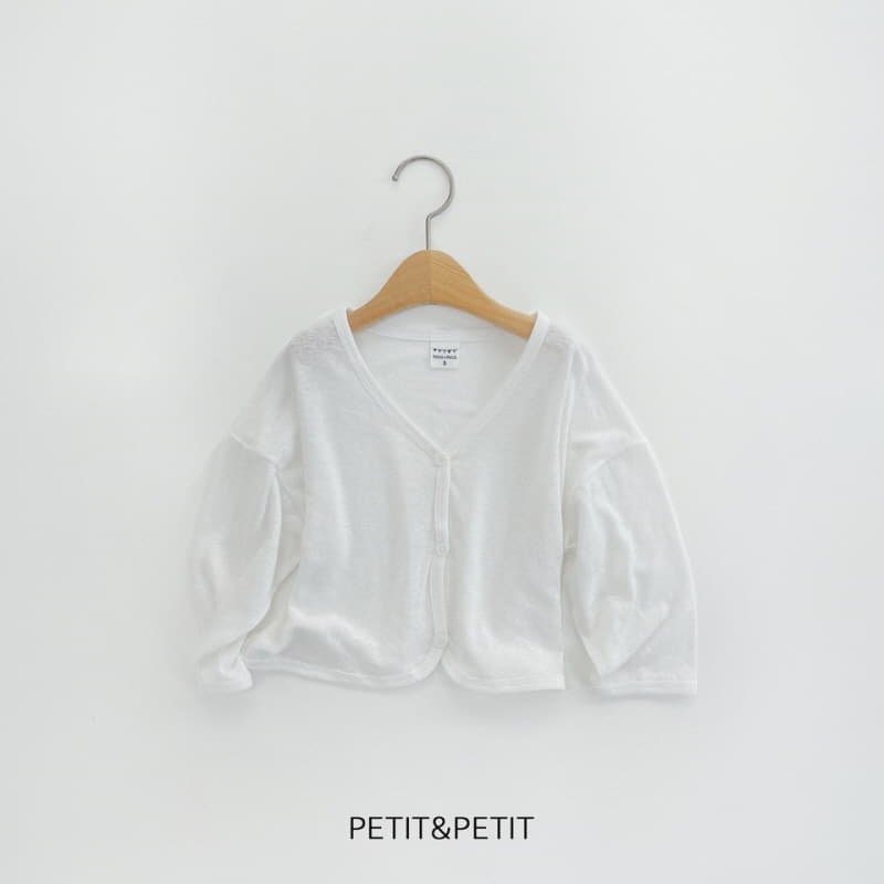 Petit & Petit - Korean Children Fashion - #minifashionista - Linen Cardigan