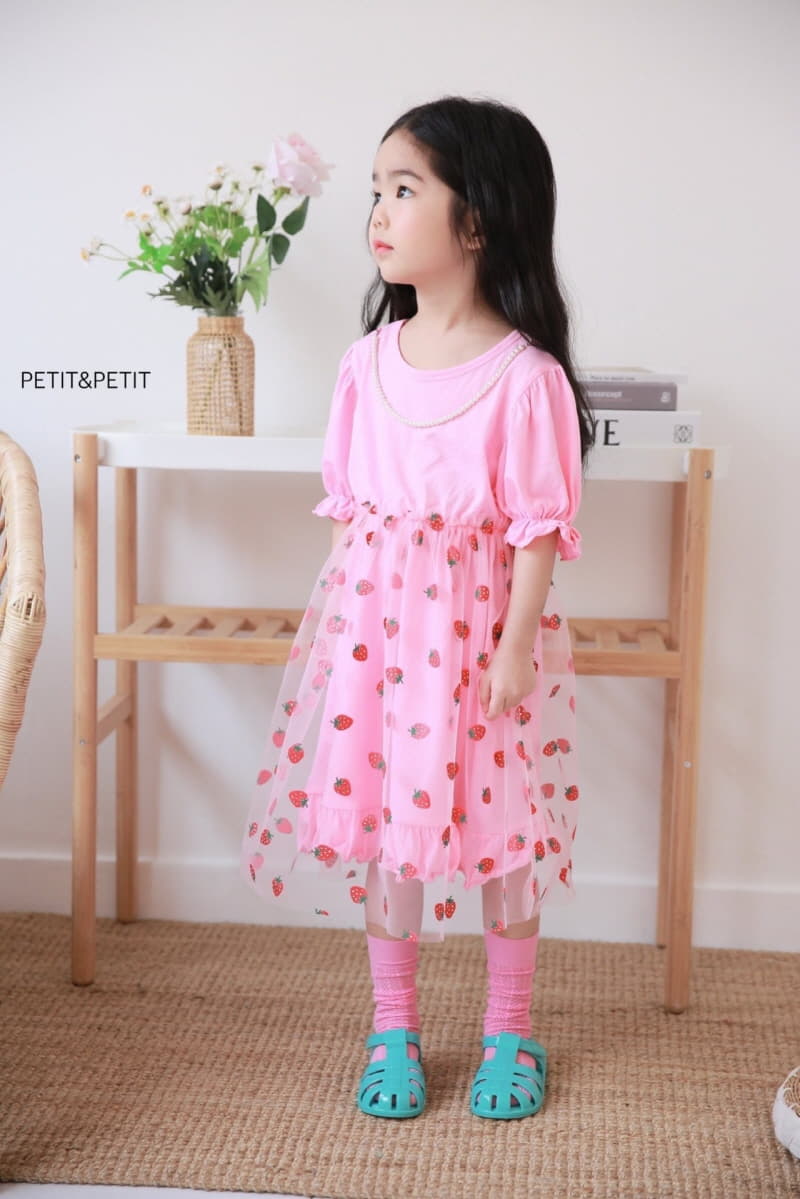 Petit & Petit - Korean Children Fashion - #prettylittlegirls - Sweet Sha One-piece - 3