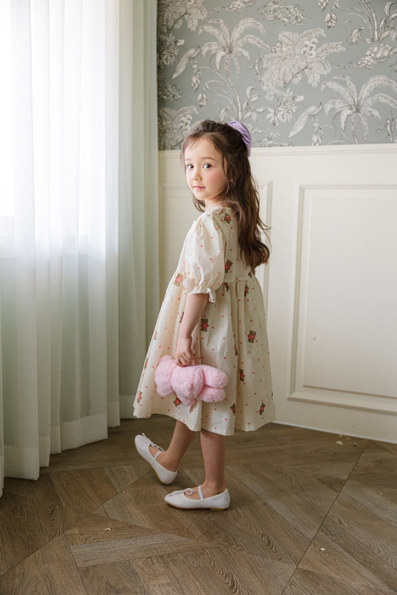 Pink Berry - Korean Children Fashion - #Kfashion4kids - Bear One-piece - 8