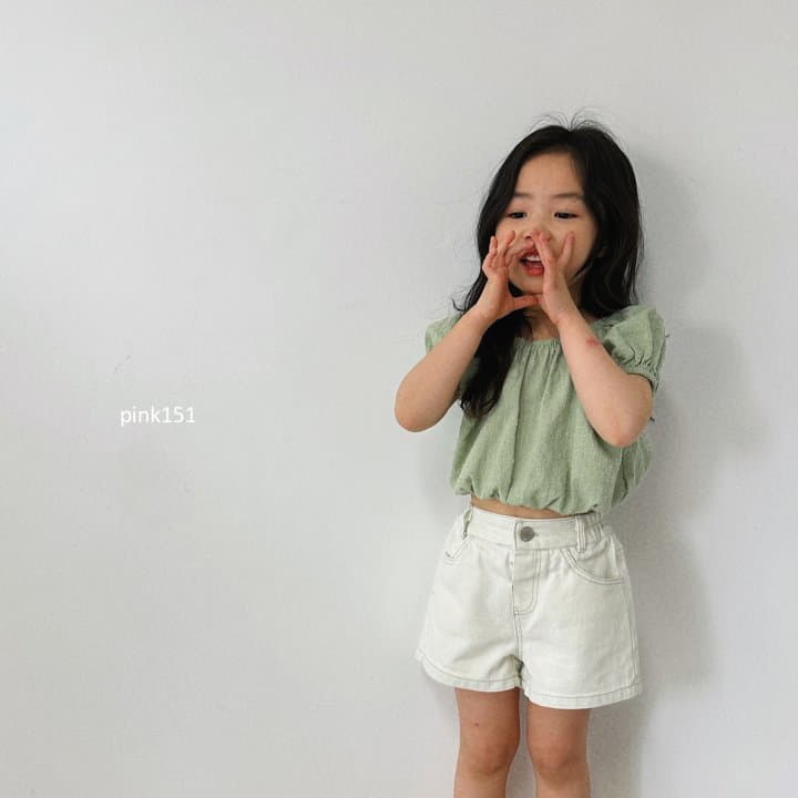 Pink151 - Korean Children Fashion - #childofig - Bouble Crop Blouse - 6