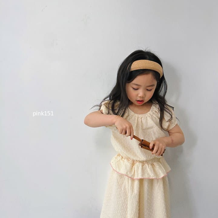 Pink151 - Korean Children Fashion - #discoveringself - Bouble Crop Blouse - 9