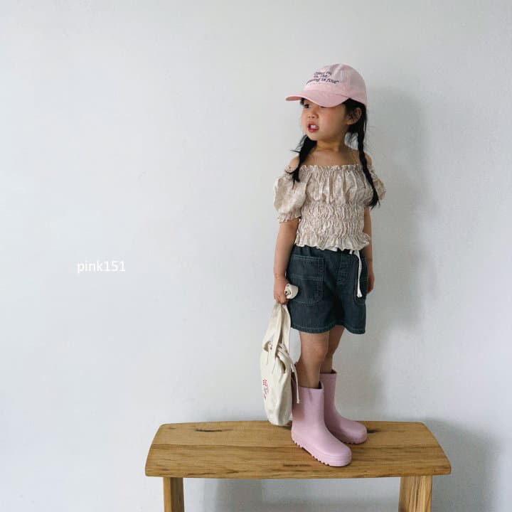 Pink151 - Korean Children Fashion - #kidsshorts - Banding Puff Blouse - 9