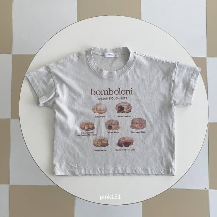 Pink151 - Korean Children Fashion - #kidsstore - Italy Donut Tee - 4