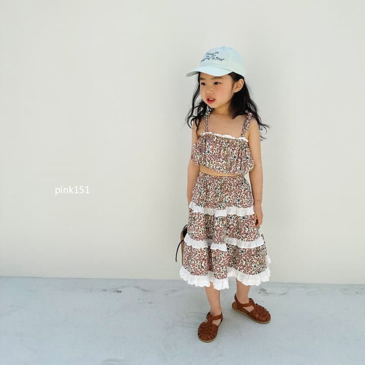 Pink151 - Korean Children Fashion - #stylishchildhood - Voulme Sleeveless - 6