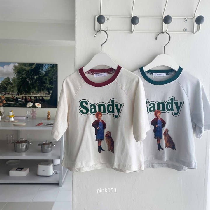 Pink151 - Korean Children Fashion - #todddlerfashion - Snady Raglan Tee - 6