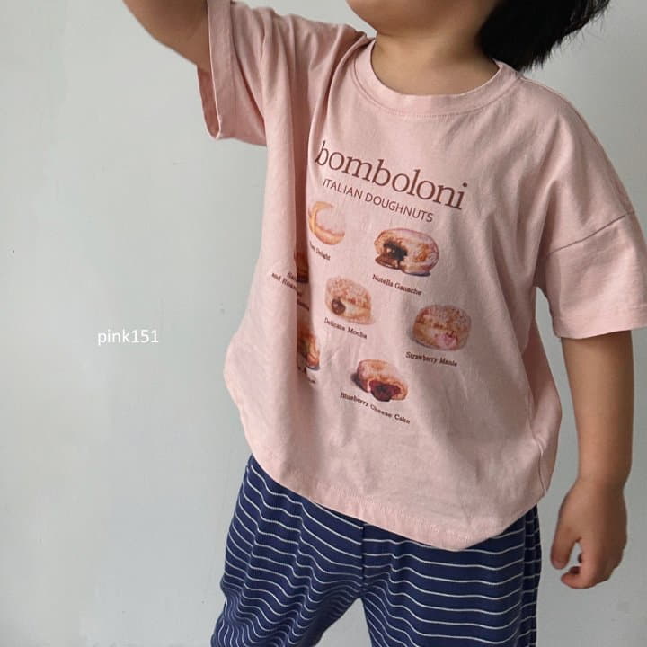 Pink151 - Korean Children Fashion - #toddlerclothing - Italy Donut Tee - 11