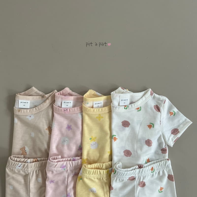 Pitapat - Korean Children Fashion - #childofig - Flower Puppy Easywear - 3