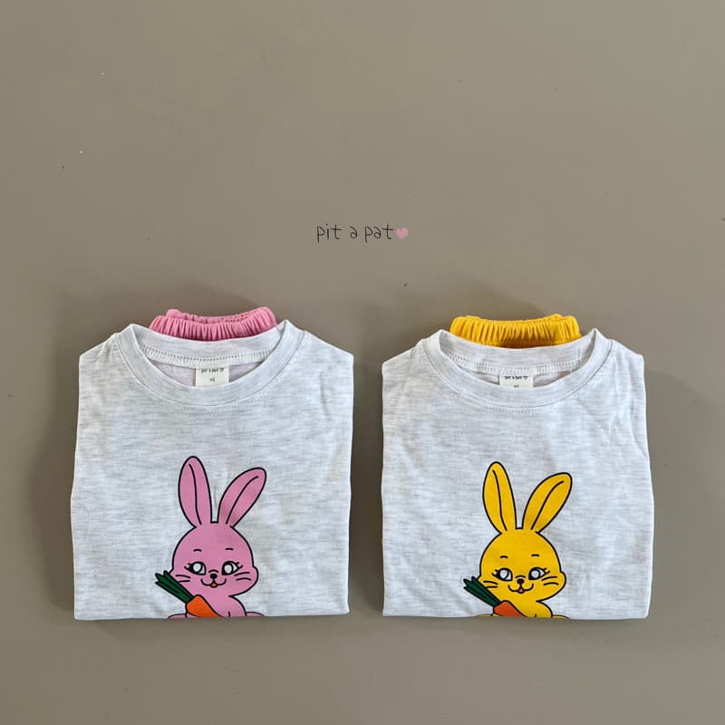 Pitapat - Korean Children Fashion - #childrensboutique - Carrot Good Top Bottom Set - 10