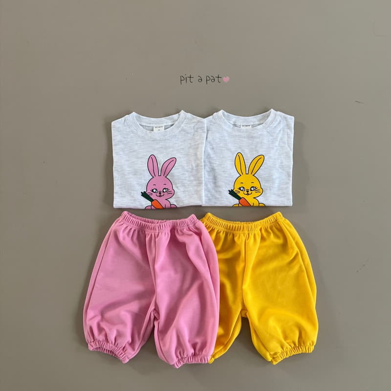 Pitapat - Korean Children Fashion - #designkidswear - Carrot Good Top Bottom Set - 11