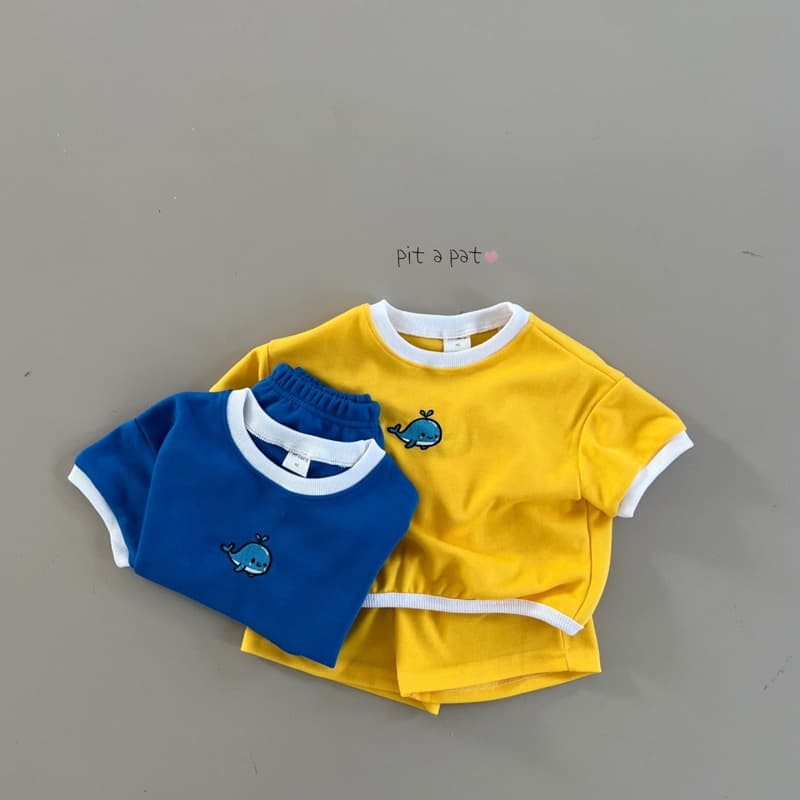 Pitapat - Korean Children Fashion - #designkidswear - Dolphine Top Bottom Set - 6