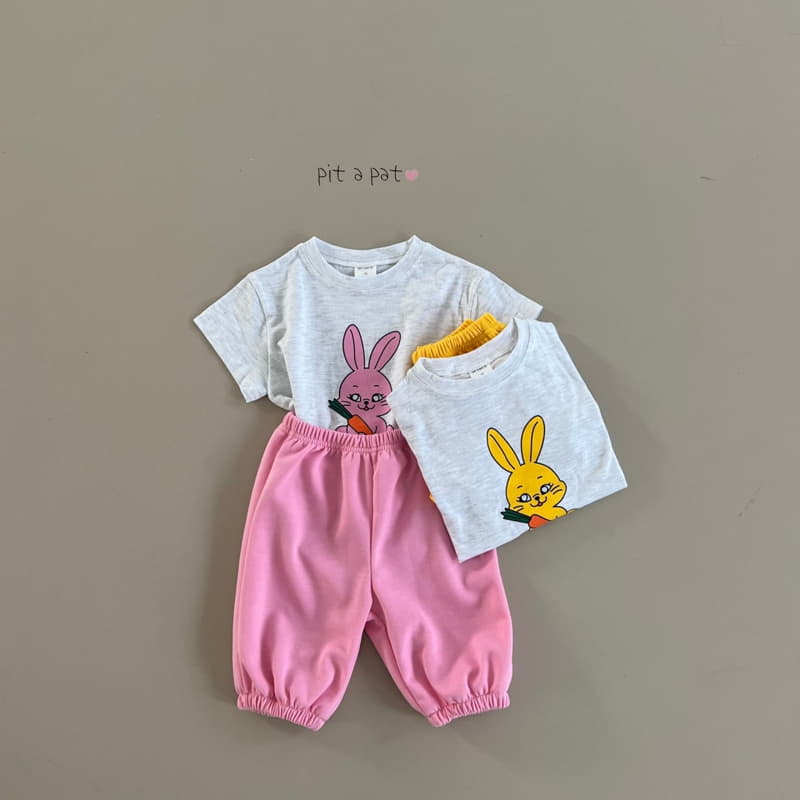 Pitapat - Korean Children Fashion - #discoveringself - Carrot Good Top Bottom Set - 12