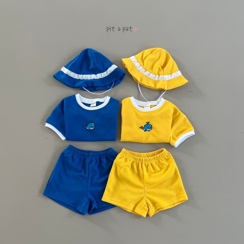 Pitapat - Korean Children Fashion - #kidzfashiontrend - Dolphine Top Bottom Set - 11