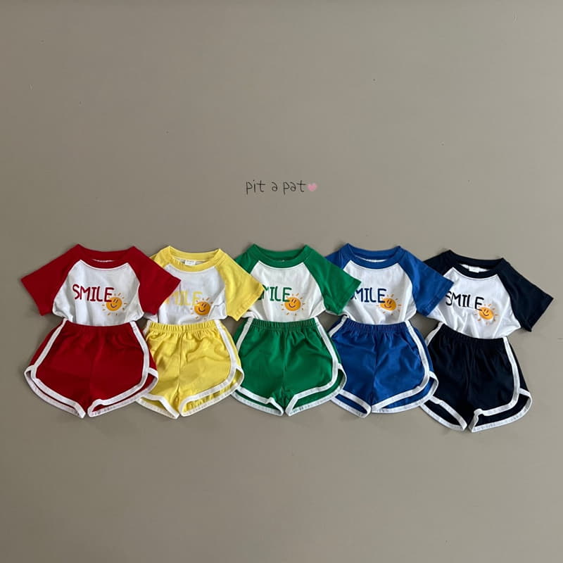 Pitapat - Korean Children Fashion - #magicofchildhood - Smile Dolphine Top Bottom Set - 5