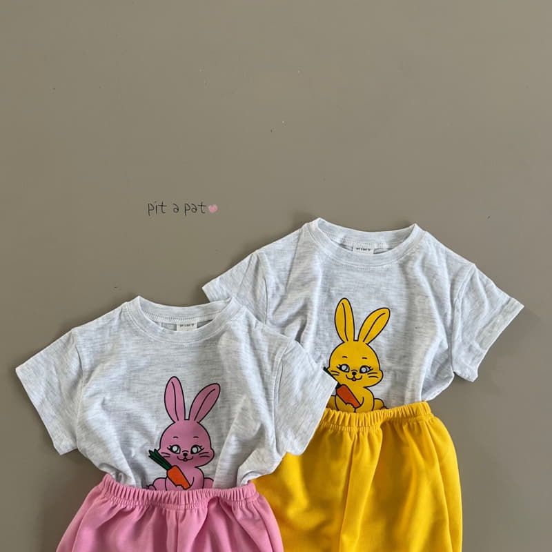 Pitapat - Korean Children Fashion - #magicofchildhood - Carrot Good Top Bottom Set - 4