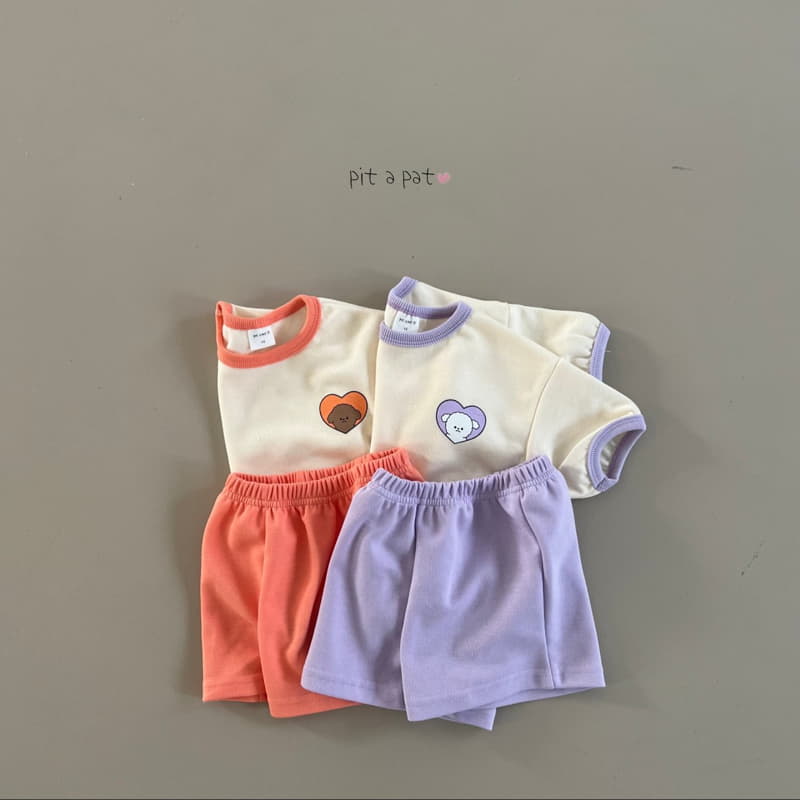 Pitapat - Korean Children Fashion - #prettylittlegirls - Azi Top Bottom Set