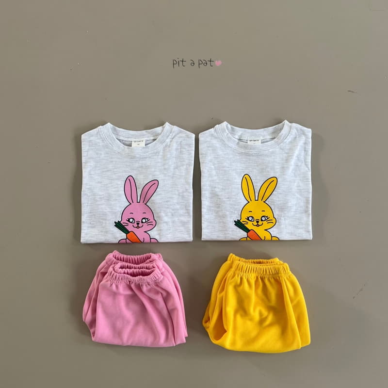 Pitapat - Korean Children Fashion - #stylishchildhood - Carrot Good Top Bottom Set - 8