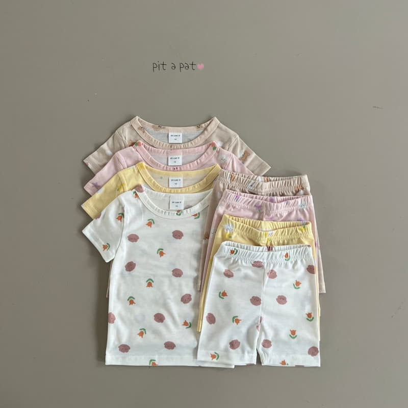 Pitapat - Korean Children Fashion - #stylishchildhood - Flower Puppy Easywear - 2