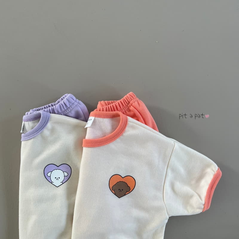 Pitapat - Korean Children Fashion - #todddlerfashion - Azi Top Bottom Set - 2